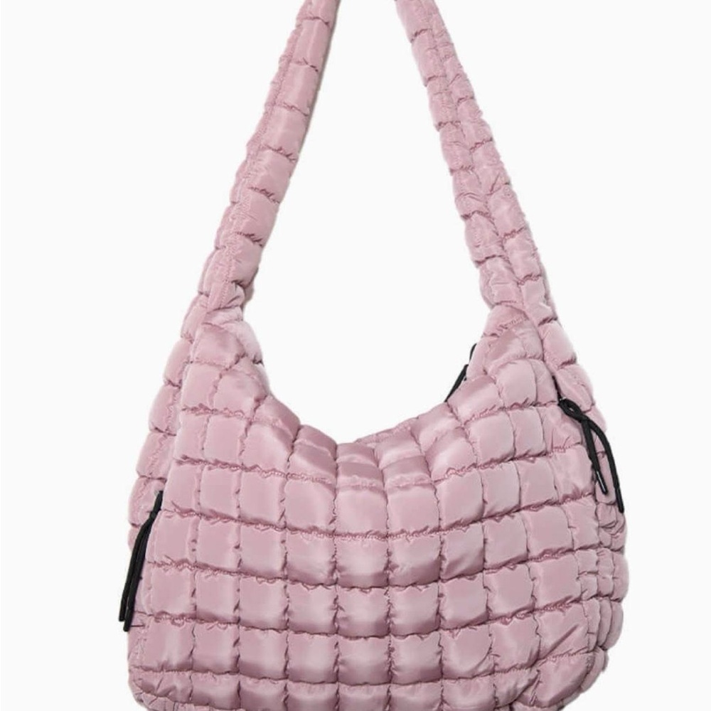 Pink Quilted Women's Bag